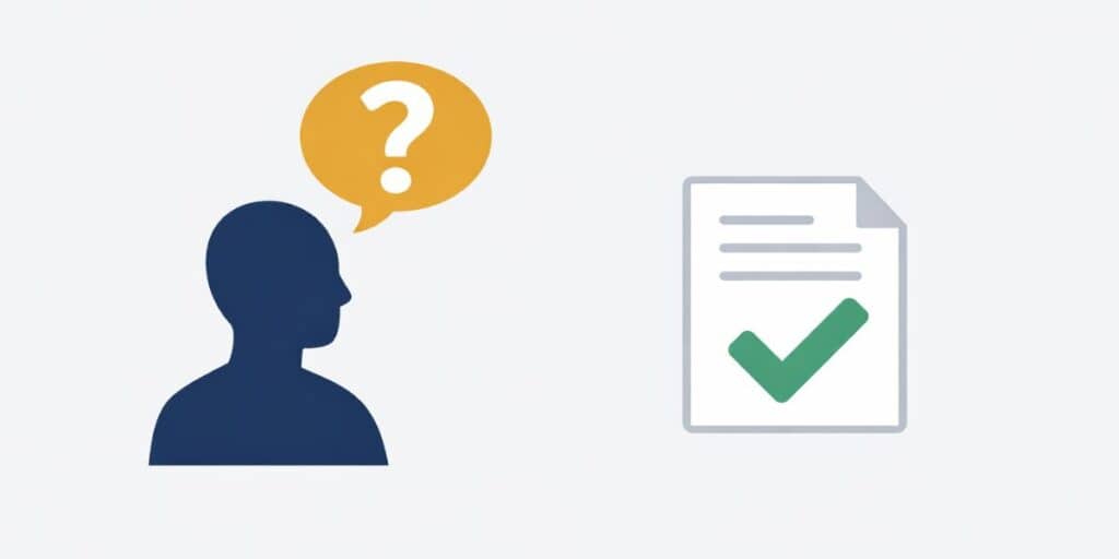 Veelgestelde vragen over zelf syndicus worden beantwoord met een checkmark